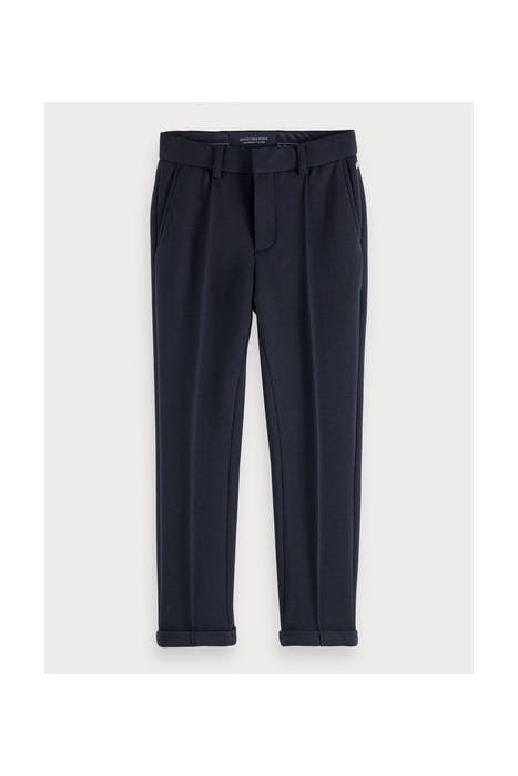 PIN TUCK SWEAT CHINO NAVY 1