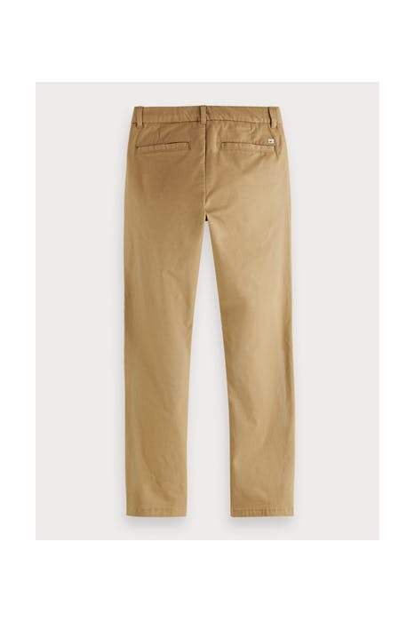 REGULAR SLIM FIT - ORGANIC PIMA COTTON CHINO PANTS SAND 2