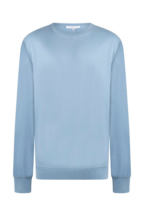 CREWNECK CASHMERE BLUE 1