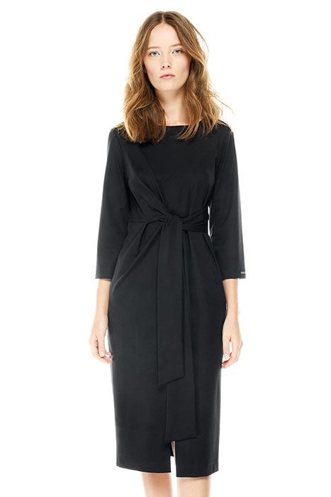 LONG DRESS CITROUILLE BLACK 1