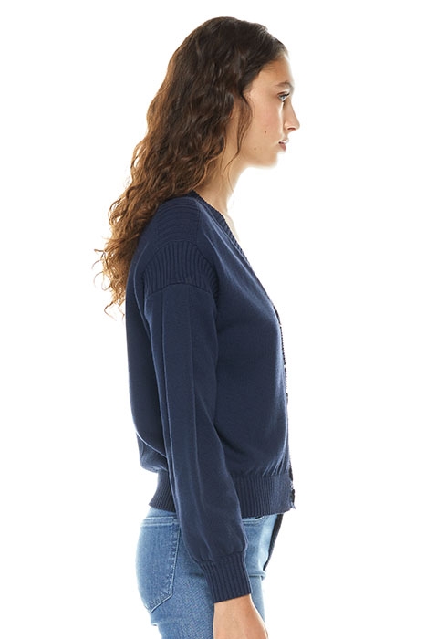 CARDIGAN LAMIUM INDIGO 3