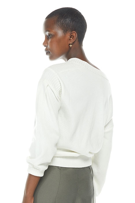 CARDIGAN LAMIUM ECRU 2