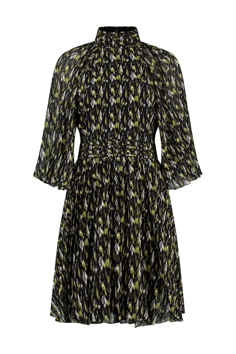 GIRLS NOELLE DRESS WILD IKAT PRINT 2