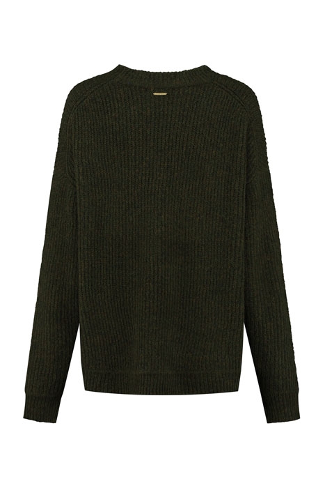 ROSA KNIT DARK ARMY 2