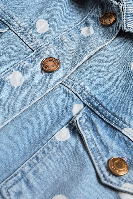 CYPRUS DOT JACKET DENIM/OFF-WHITE 4