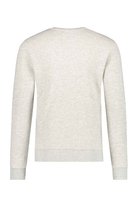 MCG VINTAGE TARTAN CREW SWEAT LIGHT GREY 2