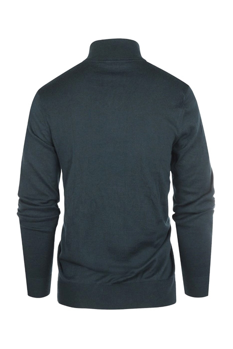 MCG ZIP MOCK SWEATER MAJOLICA BLUE 2