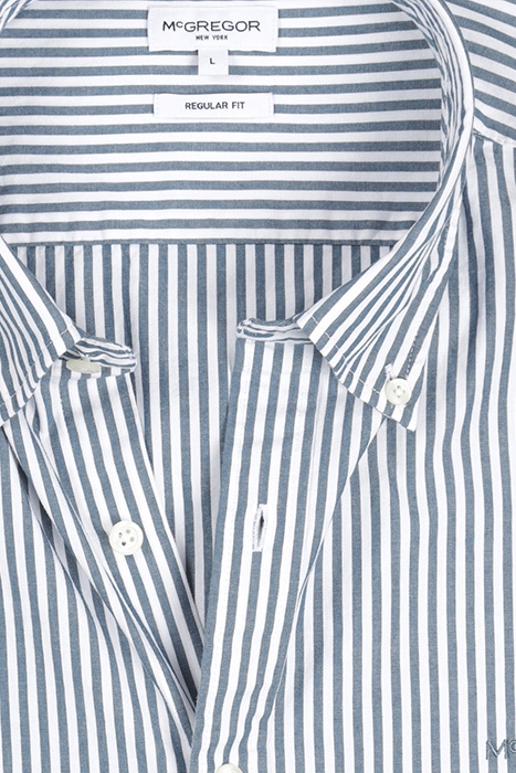 MCG RF BOLD STRIPE SHIRT MAJOLICA BLUE 5