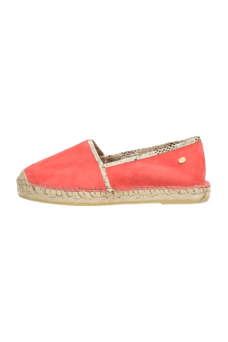 FRS0648 ESPADRILLE LOAFER LUXURY SUEDE PINK 5
