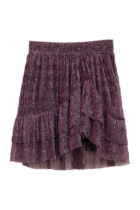 PAARS ROKJE MET PLISSÉ PINK PINK 1