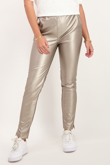 ZILVEREN METALLIC BROEK SILVER SILVER 4