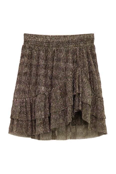 GOUDEN ROKJE MET PLISSÉ GOLD GOLD 1