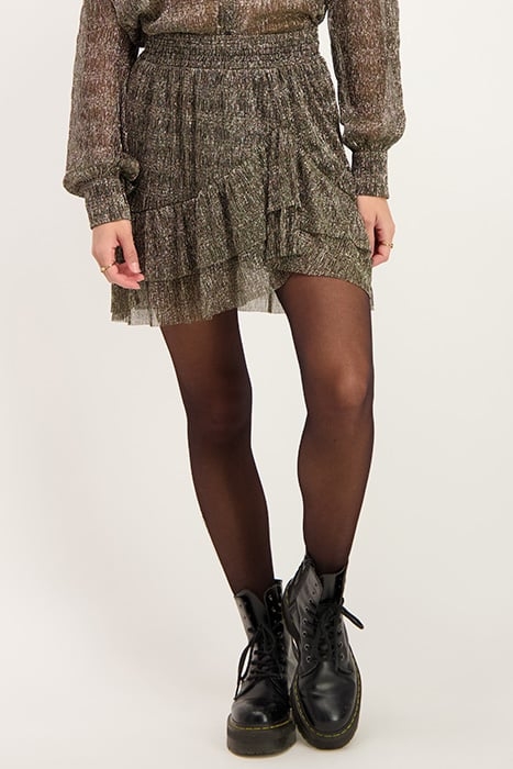 GOUDEN ROKJE MET PLISSÉ GOLD GOLD 4