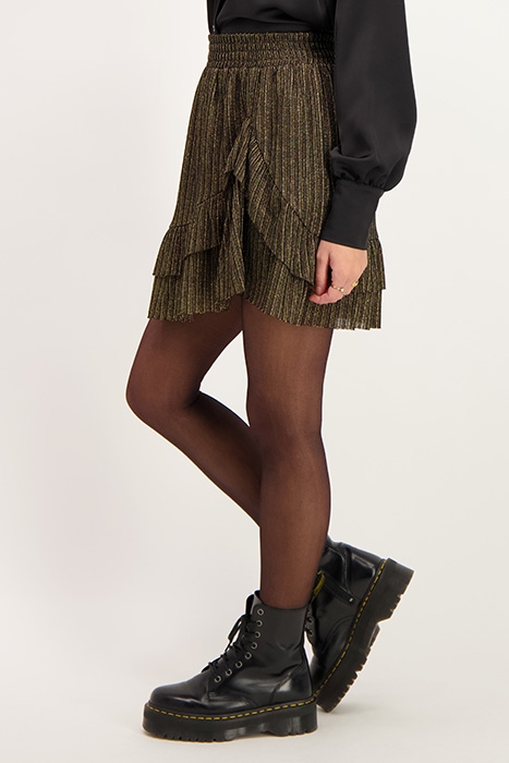 GOUDEN RUFFLE ROKJE GOLD GOLD 4