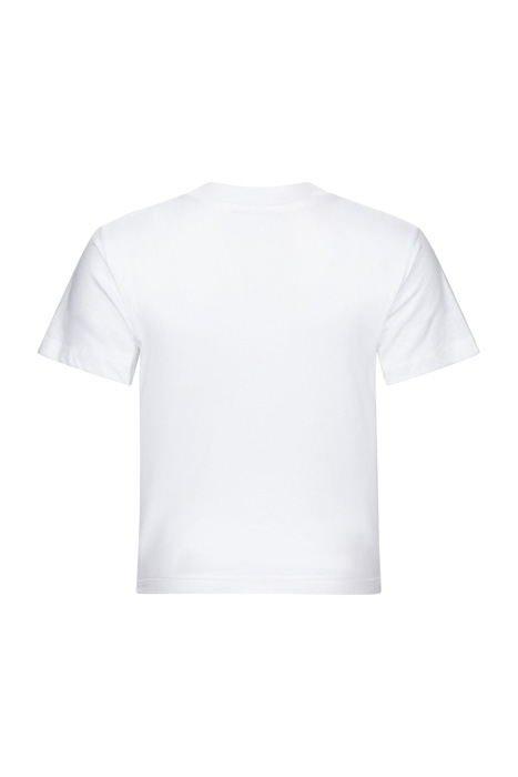 STAR CROP T-SHIRT WHITE / BLACK 2