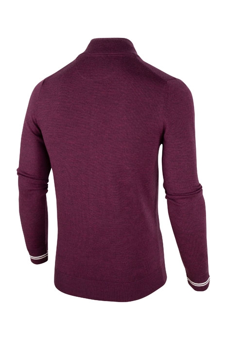ROMAGNO CARDIGAN MID PURPLE 2