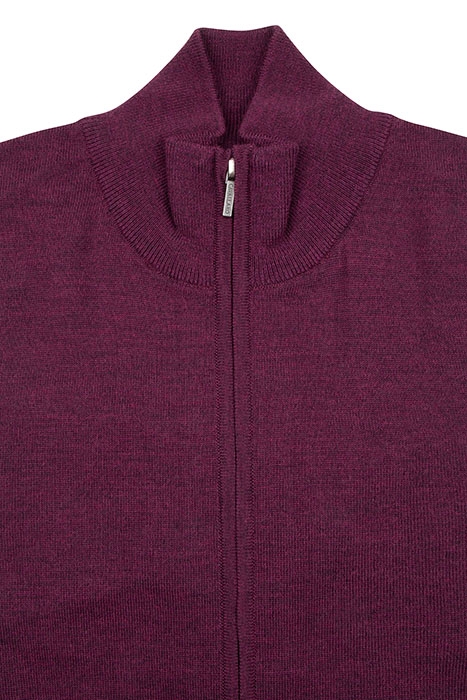 ROMAGNO CARDIGAN MID PURPLE 3