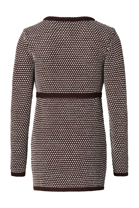 CARDIGAN KNIT LS YD COFFEE 3