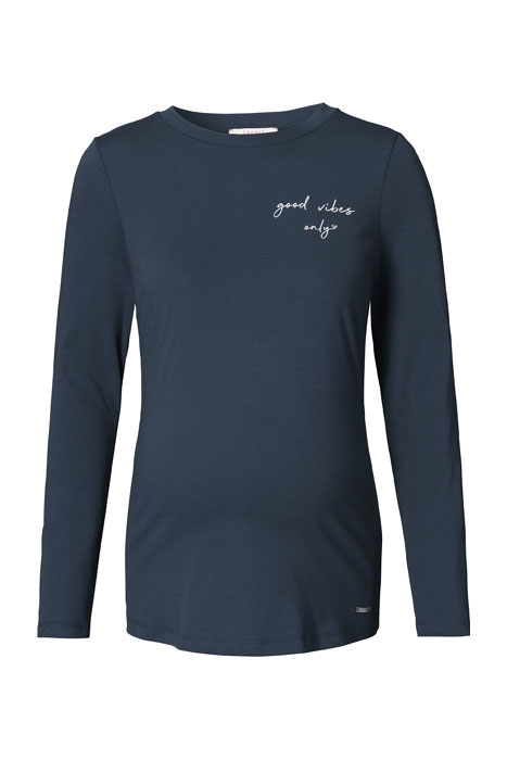 T-SHIRT LS NIGHT SKY BLUE 1