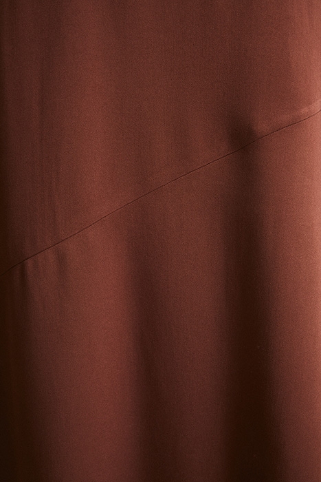 SATIN ROCK MIT VOLANT BITTER CHOCOLATE 4