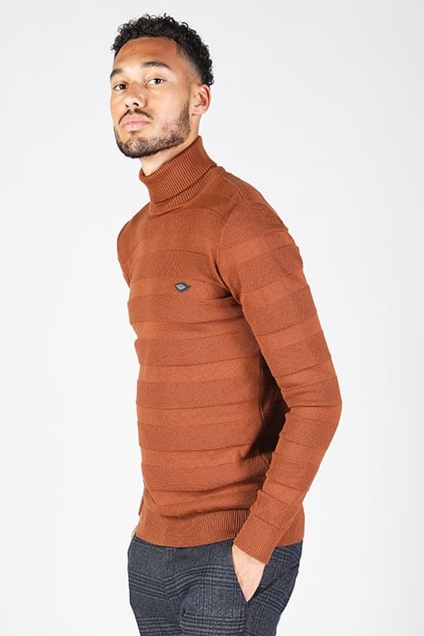 KNITWEAR RUSTY BROWN 3