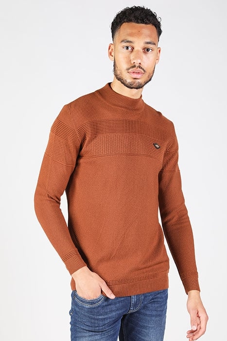 KNITWEAR RUSTY BROWN 2