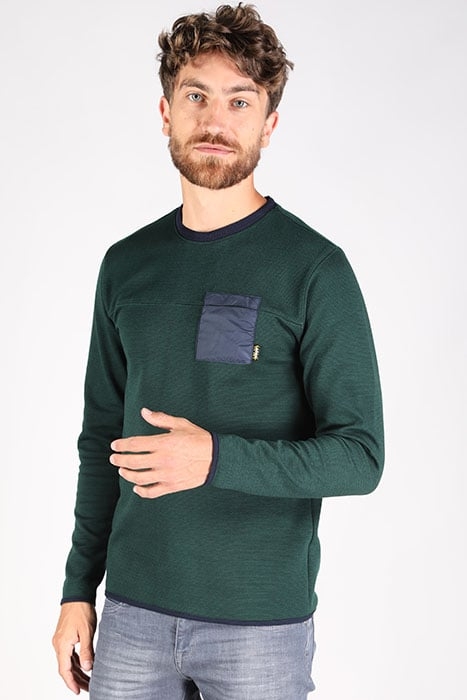 SWEATER FOREST GREEN 1