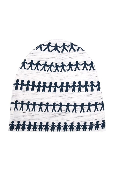 LI X ANTOINE PETERS BEANIE BLUE/GREY 2