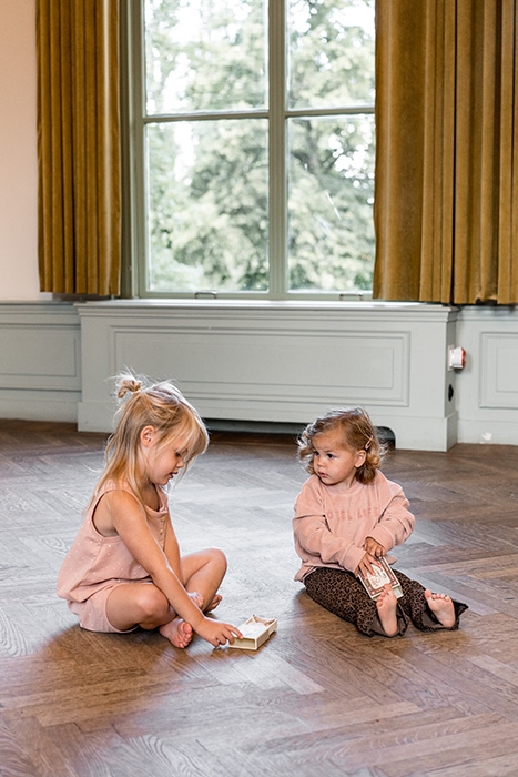 FLARED PANTS LEOPARD BROWN/BLACK 2