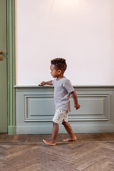 TSHIRT HOTEL MOTEL BROWN/WHITE 2