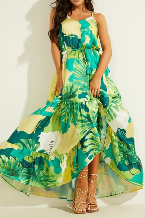 ANGELICA DRESS SUMMER CAMOU GREEN C SUMMER CAMOU GREEN C 5