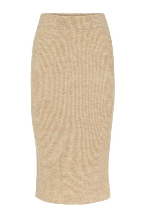 PCFANNA HW MIDI KNIT SKIRT BC PEBBLE 4