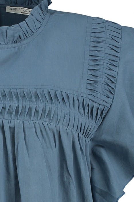 LIVANA BLOUSE BARE BLUE 3