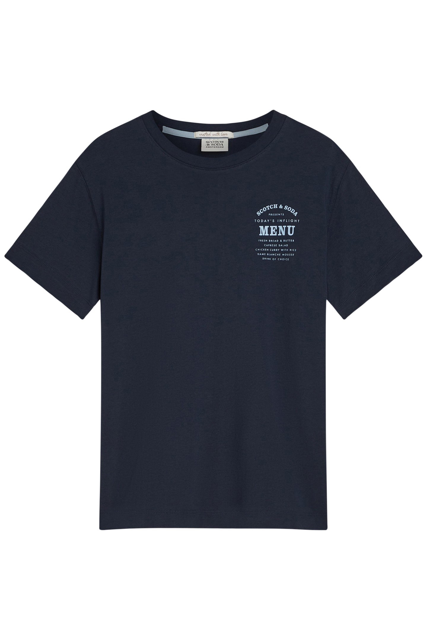 BOYS GRAPHIC TEE BLACK/BLUE 1