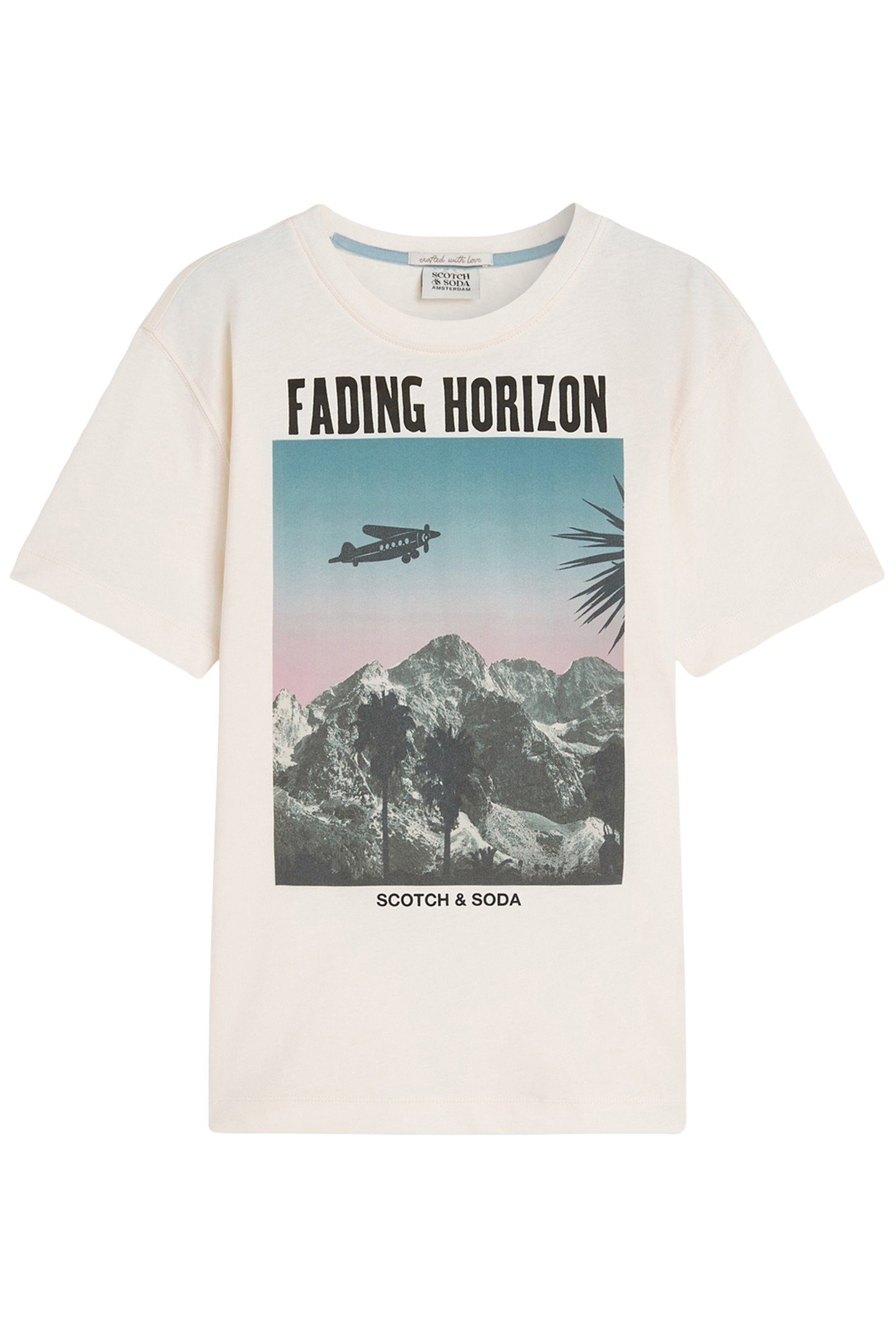 BOYS GRAPHIC TEE NATURAL 1